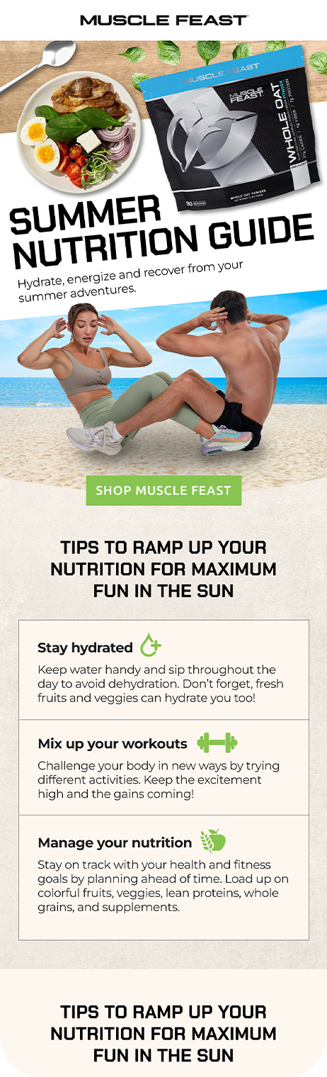 Muscle Feast Summer Nutrition Guide