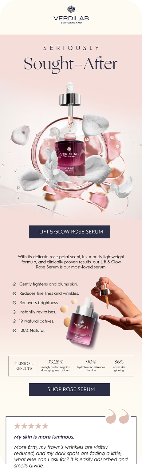 Verdilab Rose Serum